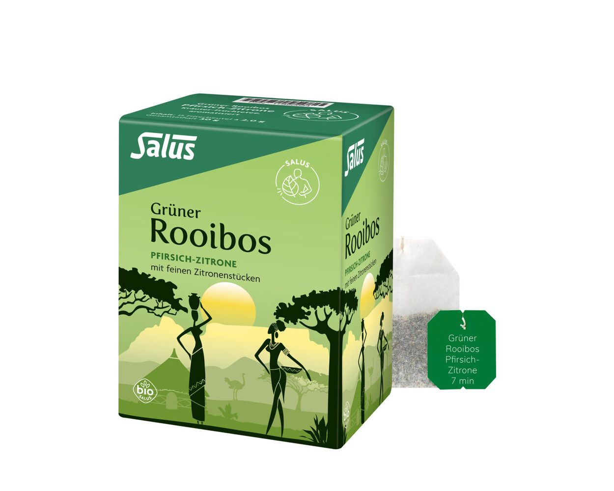 Salus Grüner Rooibos Pfirsich Zitrone | Bei VITALIA einfach und bequem  online bestellen!